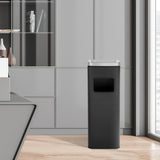 Load image into Gallery viewer, Stainless Steel Trash Can, Commercial Garbage Can for School, Hotel ,Hospital, Elevator Entrance, Supermarket