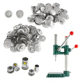 Load image into Gallery viewer, Interchangeable Die Mold &amp; 100 pcs Button Supplies for DIY Maker Kit Punch Press Cloth Button Cover Making Machine