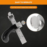Load image into Gallery viewer, Leather Strip Cutter Tool Draw Gauge Leather Craft Cutting Knife Blade Tools for Bag Straps Leathercraft Accessories