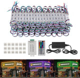 Load image into Gallery viewer, 100FT 200PCS LED Christmas Window Lights Module RGB Decorative Light for Home Store Halloween Outdoor Light
