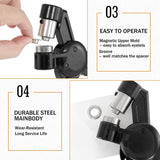 Load image into Gallery viewer, Grommet Tool Kit 5.5/8/10mm Multi-Size Hand Press Eyelet Pliers Kit with 900 Grommet Supplies &amp; Hollow Hole Punch Tool Black Handheld Eyelet Setter for Tarp Leather Canvas
