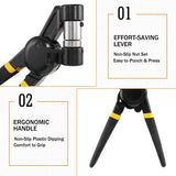 Load image into Gallery viewer, Grommet Tool Kit 5.5/8/10mm Multi-Size Hand Press Eyelet Pliers Kit with 900 Grommet Supplies &amp; Hollow Hole Punch Tool Black Handheld Eyelet Setter for Tarp Leather Canvas