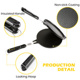 Load image into Gallery viewer, Waffle Cone Maker Ice Cream Cone Iron Machine Egg Roll Mold for House Commercial Homemade DIY Ice Cream Desserts Cone Baking Pan