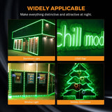 Load image into Gallery viewer, 100FT 200PCS LED Christmas Window Lights Module Green Decorative Light for Home Store Halloween Outdoor Light
