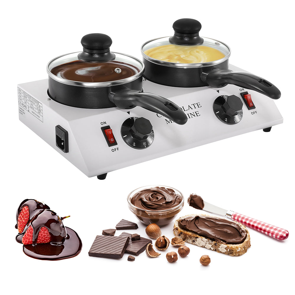 3 Sets Chocolate Melting Pot Stainless Steel Butter Coffee Candle Melter Double  Boilers for Stove Top 
