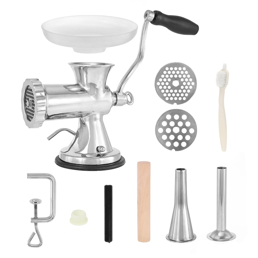 Stainless steel manual meat grinder reviews discount