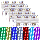 Load image into Gallery viewer, 50FT 100PCS LED Christmas Window Lights Module RGB Decorative Light for Home Store Halloween Outdoor Light
