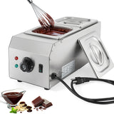 Load image into Gallery viewer, 30~85°C Chocolate Tempering Machine Candy Melt Melting Chocolate Chips Double Boiler Commercial Food Warmer for Milk Coffee Cheese Soup