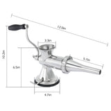 Load image into Gallery viewer, Manual Meat Grinder Stainless Steel Hand Meat Grinder Commercial Sausage Stuffer Maker Meat Chopper for Ground Pork Beef Garlic Chili