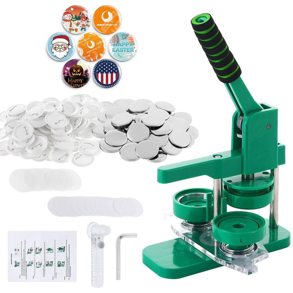 Button badge making machine with fixed mold B-500/59