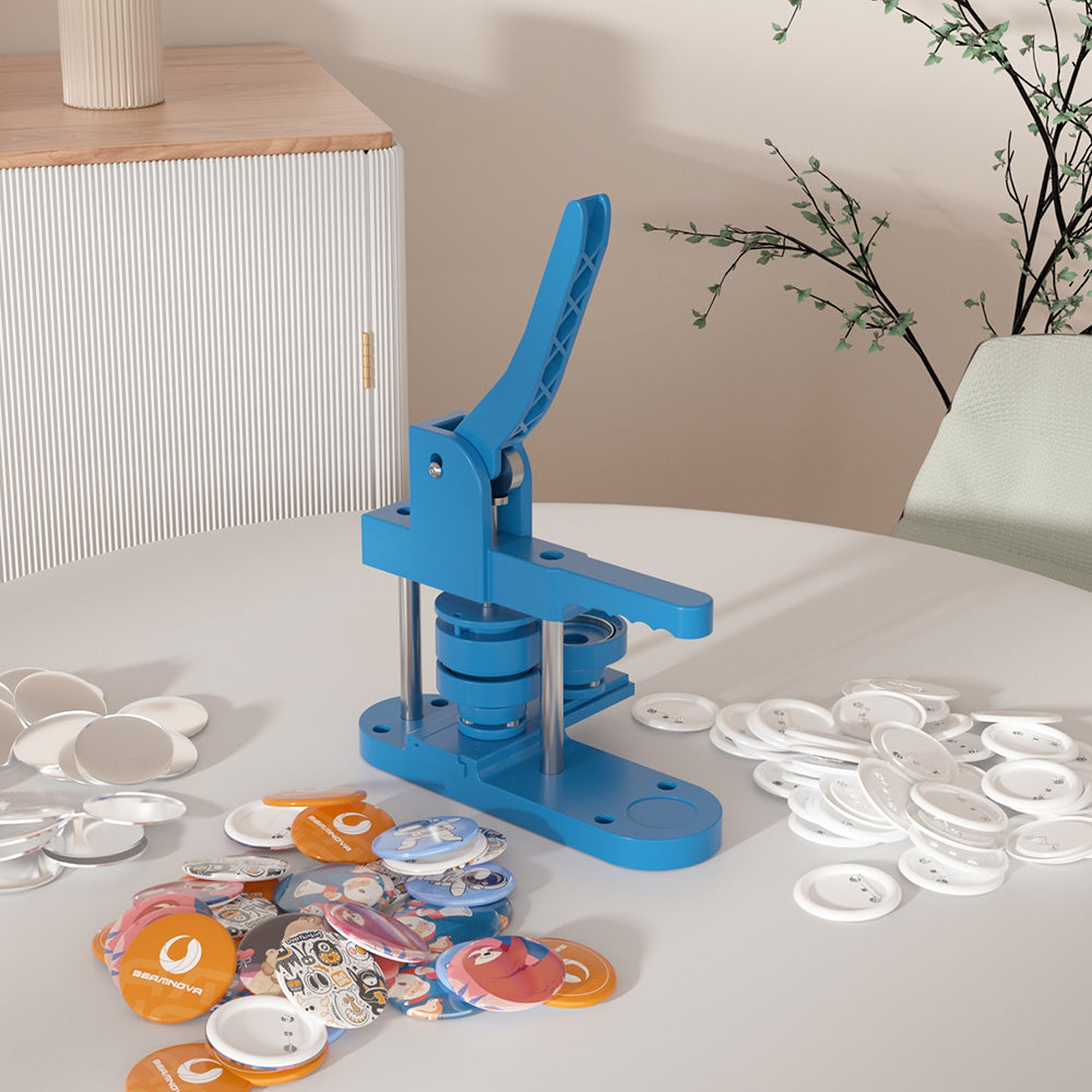 Blank Button Making Supplies,Badge Parts for Maker Machine | Harfington, 1.25inch