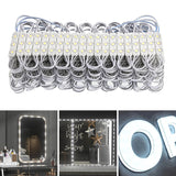 Load image into Gallery viewer, 100FT 200PCS LED Christmas Window Lights Module White 6500K Injection RGB Decorative Light for Home Store Halloween Outdoor Light