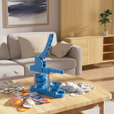 Load image into Gallery viewer, Button Maker Machine 25-58mm/1-2.25inch Round Pin Maker Kit Rotary Style with 200 Button Parts Supplies