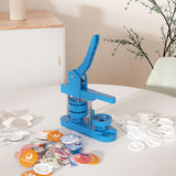 Load image into Gallery viewer, Button Maker Machine 25-58mm/1-2.25inch Round Pin Maker Kit Rotary Style with 200 Button Parts Supplies