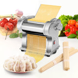 Load image into Gallery viewer, Commercial Electric Pasta Maker Machine Automatic Noodle Machine Pasta Roller Adjustable Thickness for Spaghetti Fettuccini Lasagna Dumpling Skins