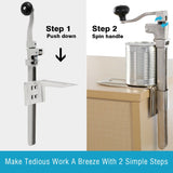 Load image into Gallery viewer, Commercial Can Opener 16&#39;&#39;/41cm Tabletop Manual Can Opener Up to 11&#39;&#39; Tall, Adjustable Metal Can Opener for Restaurant, Hotel, Bar, Home