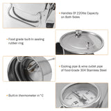Load image into Gallery viewer, 11L/2.9Gallon Moonshine Still Stainless Steel Alcohol Distiller for DIY Whiskey Wine Brandy