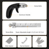 Load image into Gallery viewer, Leather Strip Cutter Tool Draw Gauge Leather Craft Cutting Knife Blade Tools for Bag Straps Leathercraft Accessories