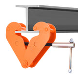 Load image into Gallery viewer, I Beam Clamp 4400lbs/2ton Capacity Heavy Duty Lifting Clamp Tool 3inch-9inch Opening Range Beam Hangers for Lifting Rigging
