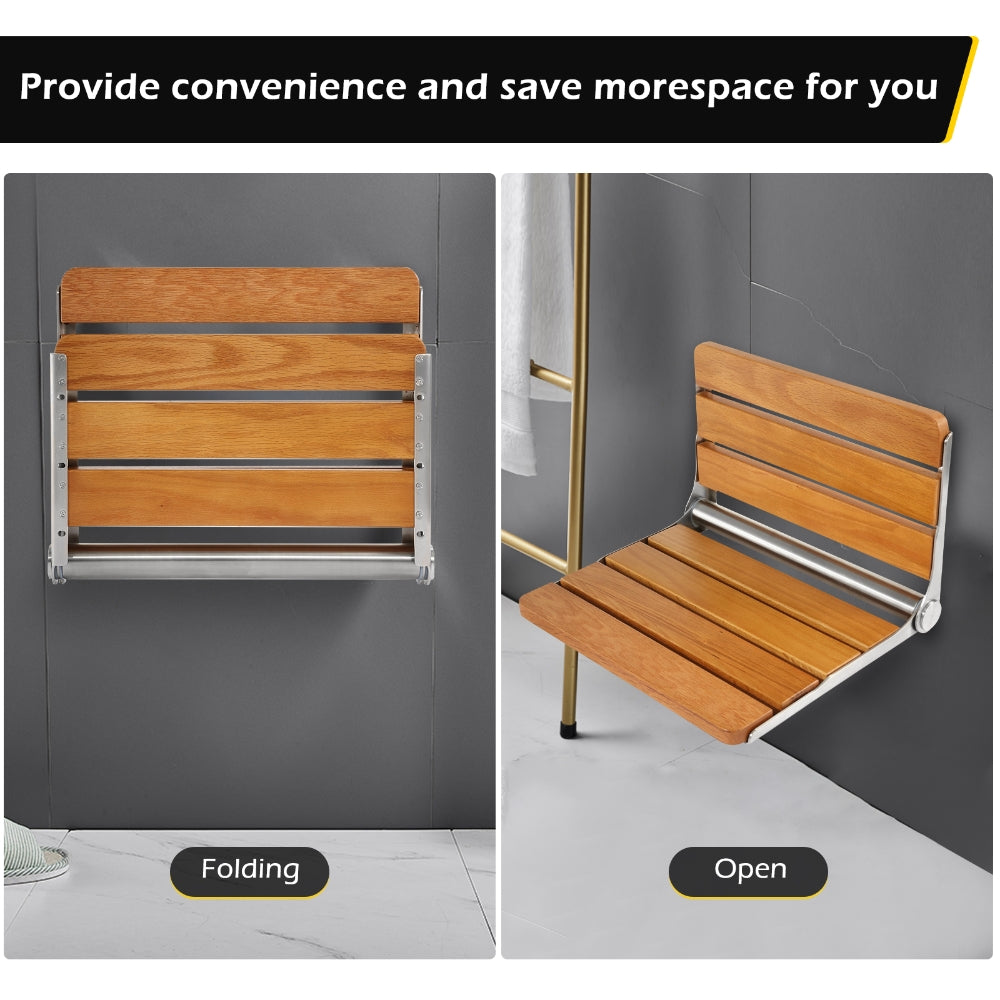 Teak Shower Best Folding Shower Seat Wall Mounted Shower Seat