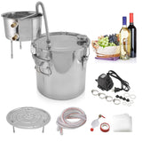 Load image into Gallery viewer, 11L/2.9Gallon Moonshine Still Stainless Steel Alcohol Distiller for DIY Whiskey Wine Brandy