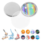 Load image into Gallery viewer, 100 Sets of Button Supplies Button Parts for Button Maker Machine DIY Round Badge Blank Button Pins