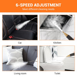 Load image into Gallery viewer, 2500W Handheld Steamer for Cleaning Portable Steam Cleaner for Tile Grout Windows Bathroom,Kitchen,Car Detailing