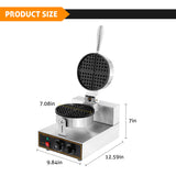 Load image into Gallery viewer, BEAMNOVA Commercial Waffle Maker, Waffle Iron, Waffle machine