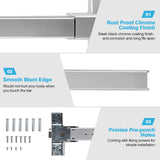 Load image into Gallery viewer, 41” Panic Bars for Exit Doors, Stainless Steel Push bar Panic Exit Device with Exterior Door Lever, Commercial Emergency Exit Door Push Bar Door Locks for 41”-53” Wood, Metal Doors