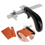 Load image into Gallery viewer, Leather Strip Cutter Tool Draw Gauge Leather Craft Cutting Knife Blade Tools for Bag Straps Leathercraft Accessories