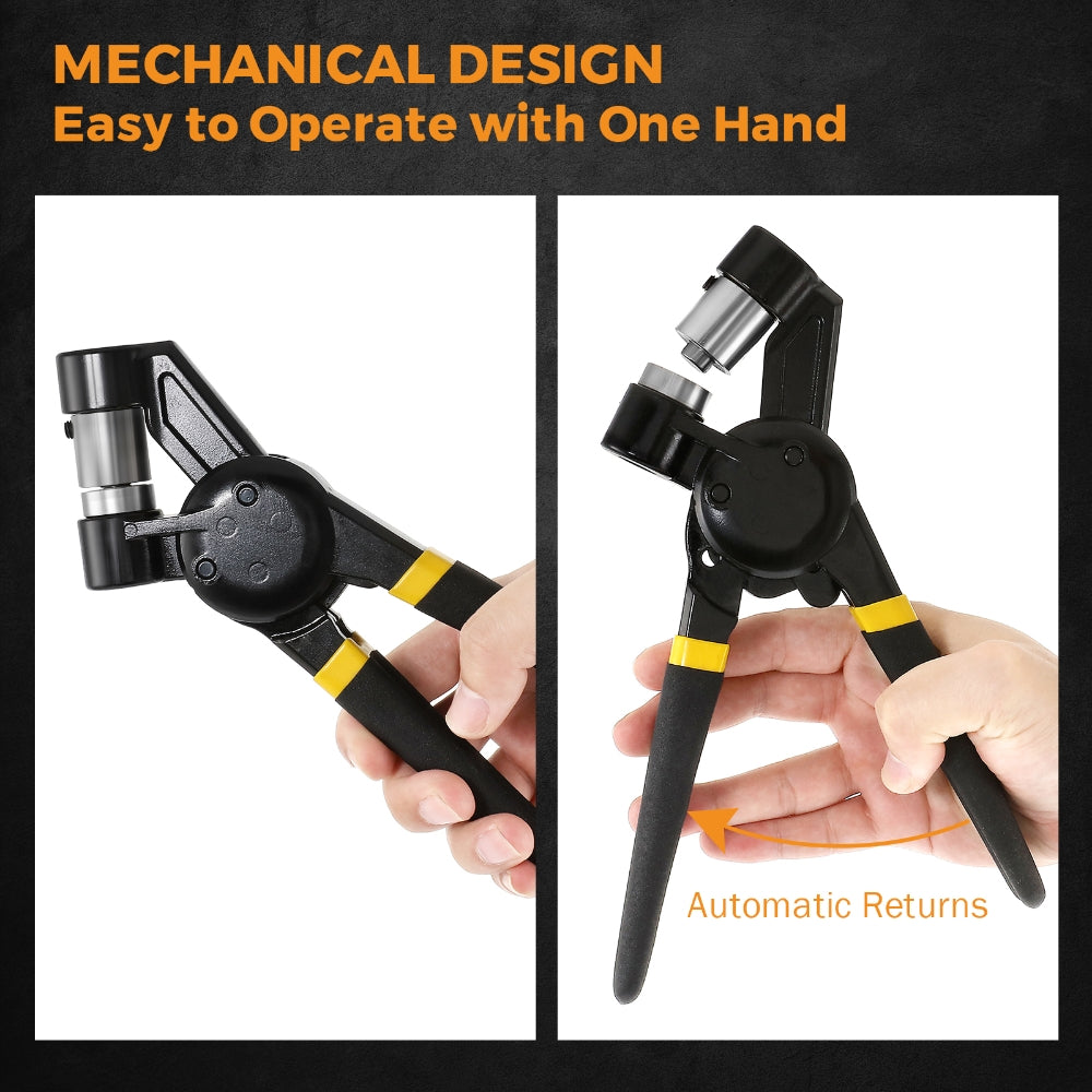 Hand Press Grommeting Machine Grommet Press Eyelet Machine Punch Tool