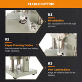 Load image into Gallery viewer, Corner Rounder Cutter Manual Corner Rounder Paper Punch Cutter with R6mm R10mm Interchangeable Dies for Heavy Cardstock, Plastic, Aluminum Sheet
