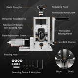 Load image into Gallery viewer, Electric/Manual Wire Stripping Machine 2-25mm Copper Wire Peeler Machine Scrap Cable Stripper Hand Crank Drill Powered Wire for Scrap Copper Stripping