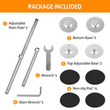 Load image into Gallery viewer, Undermount Sink Brackets,Set of 2 Adjustable Stainless Steel Sink Support Brackets, Never Fall Sink Repair System for Kitchen and Bathroom, Undermount Sink Mounting Brackets(16 to 29.5 inch)