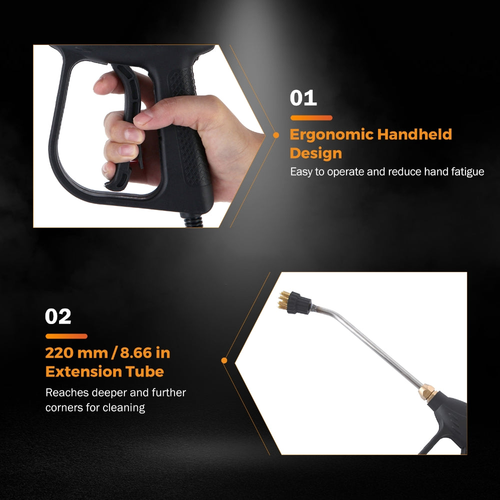 BEAMNOVA High Pressure Handheld Steam Cleaner Cleaning Car Steamer for Auto  Detailing Portable Electric Steam Machine Home Use Kitchen Floors