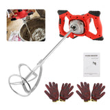 Load image into Gallery viewer, Electric Handheld Cement Mixer 2100W Concrete Mixer Machine Industrial Portable Hand Paint Stirrer for Mixing Feed, Oil Paint, Resins